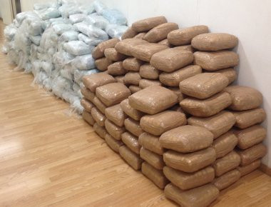 Ήπειρος: 1213 κιλά χασίς κατασχέθηκαν μόλις σε έναν μήνα